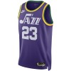 Camiseta Hombre NBA Utah Jazz Lauri Markkanen 2023-24 Nike Classic Edition Violeta Swingman
